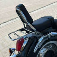 Багажник со спинкой для Honda shadow VT400 (1997-2003г.в.) - Багажник со спинкой для Honda shadow VT400 (1997-2003г.в.)
