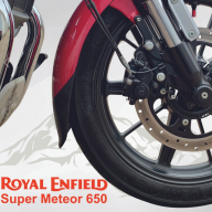 Удлинитель переднего крыла для Royal Enfield Super Meteor 650 - Удлинитель переднего крыла для Royal Enfield Super Meteor 650