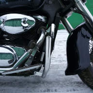 Дуги передние угловые с кольцами Suzuki C50 Boulevard - Дуги передние угловые с кольцами Suzuki C50 Boulevard