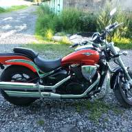 Дуги задние угловые с кольцами для Suzuki 400 VZ400K5 Boulevard M50 - Дуги задние угловые с кольцами для Suzuki 400 VZ400K5 Boulevard M50