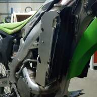 Защита радиаторов Kawasaki KX 250F (2017-) - Защита радиаторов Kawasaki KX 250F (2017-)