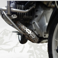 Защита передних труб коллектора BMW R1200GS (2 шт) - Защита передних труб коллектора BMW R1200GS (2 шт)