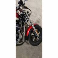 Удлинитель переднего крыла для Harley-Davidson Fat Bob - Удлинитель переднего крыла для Harley-Davidson Fat Bob