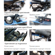 Рамки багажные боковые для сумок/кофров BMW R1100GS/ R1150GS - Рамки багажные боковые для сумок/кофров BMW R1100GS/ R1150GS